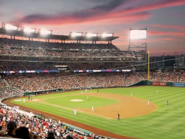 MLB's Washington Nationals use weather services from Earth Networks, an AEM brand.