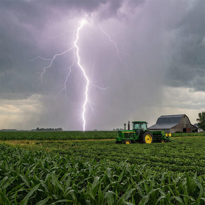 Early peaks shape Minnesota & South Dakota lightning seasons
