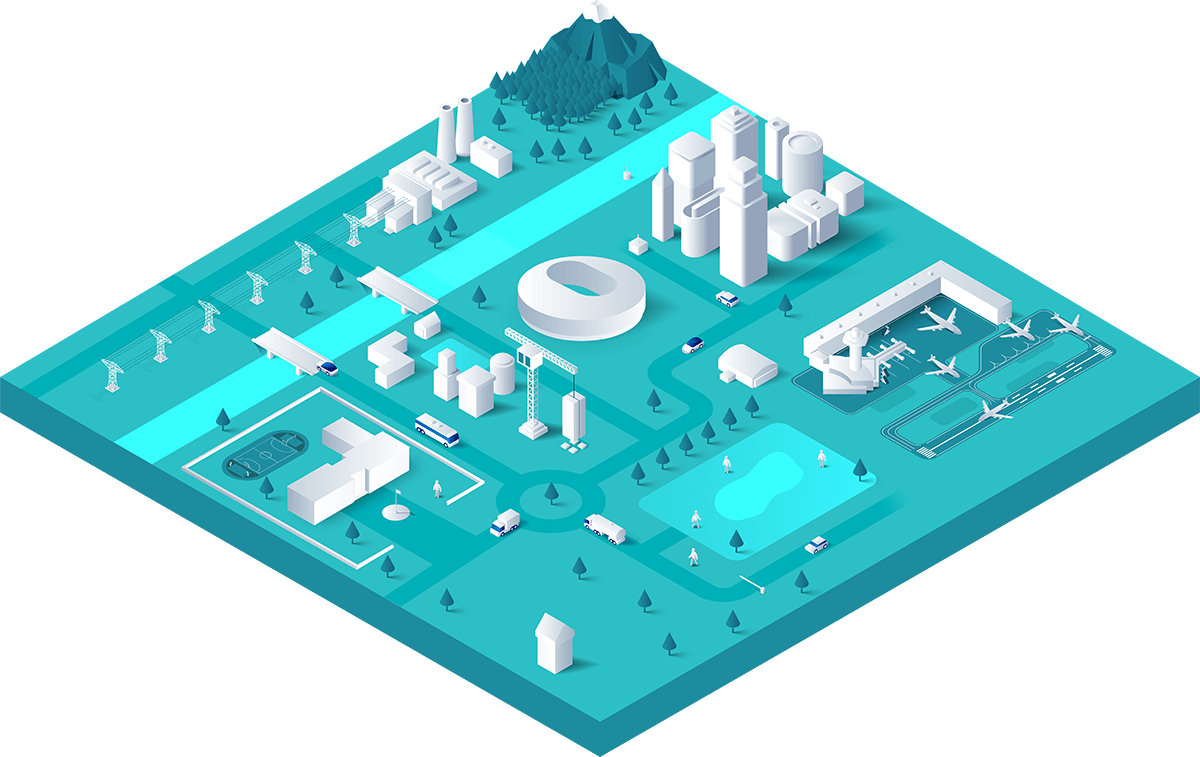 Floating map