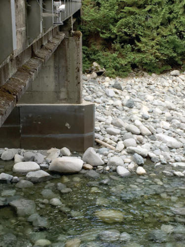 Radar water level monitoring station