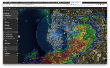 Lightning Detection Network - Real-Time Data & Alerts - AEM