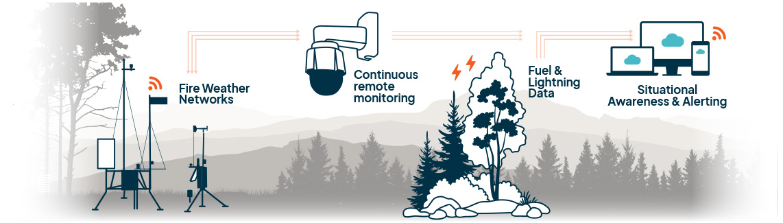 Wildfire Detection and Risk Monitoring Systems | AEM